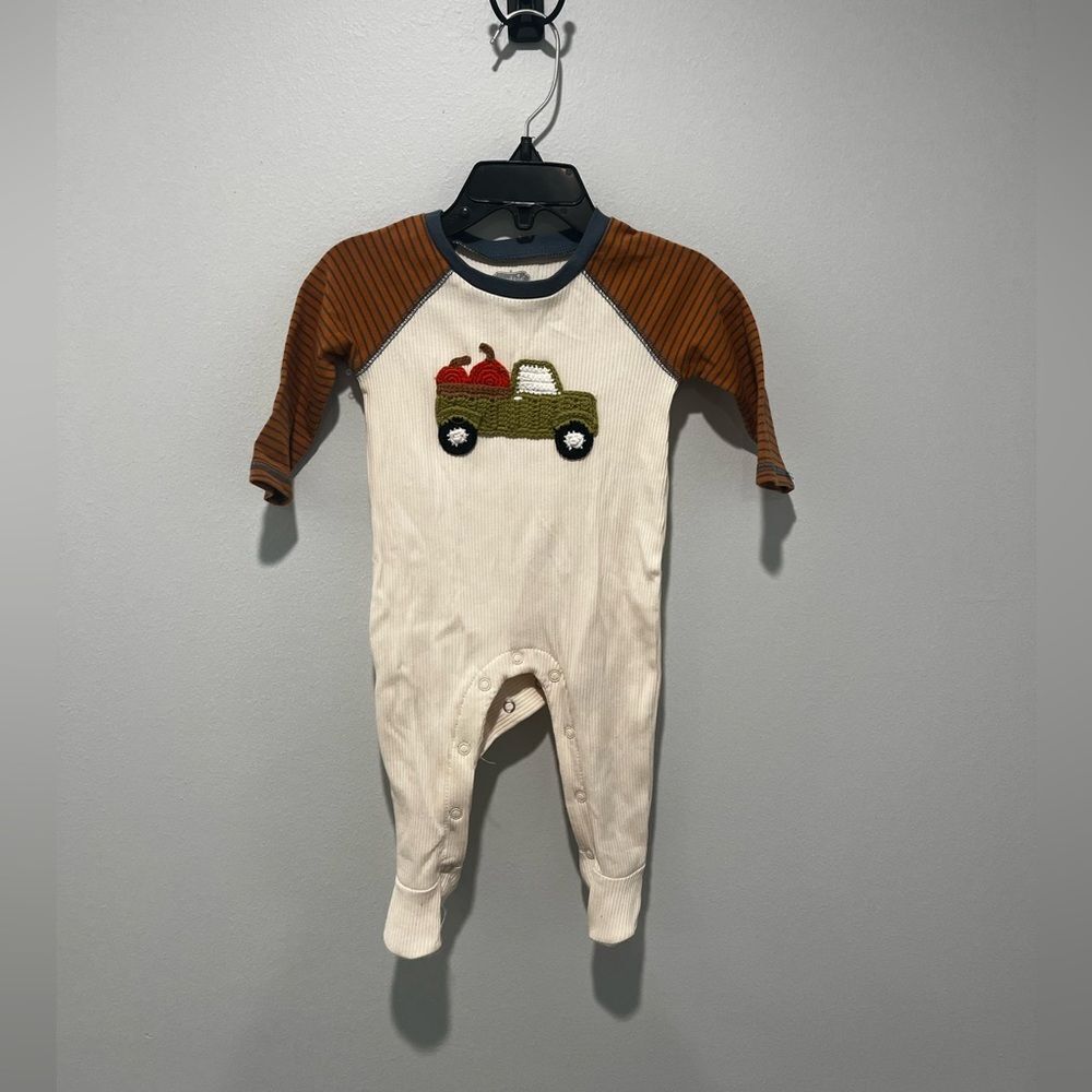 MUD PIE Mudpie Baby Fall Pumpkin Patch Outfit 0-3 months